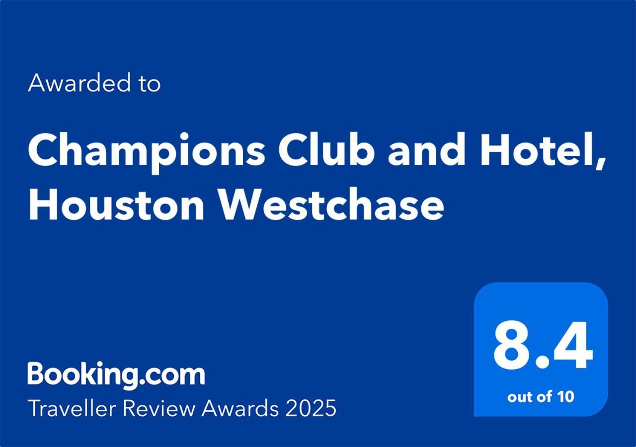 Champions Club And Hotel, Houston Westchase Εξωτερικό φωτογραφία